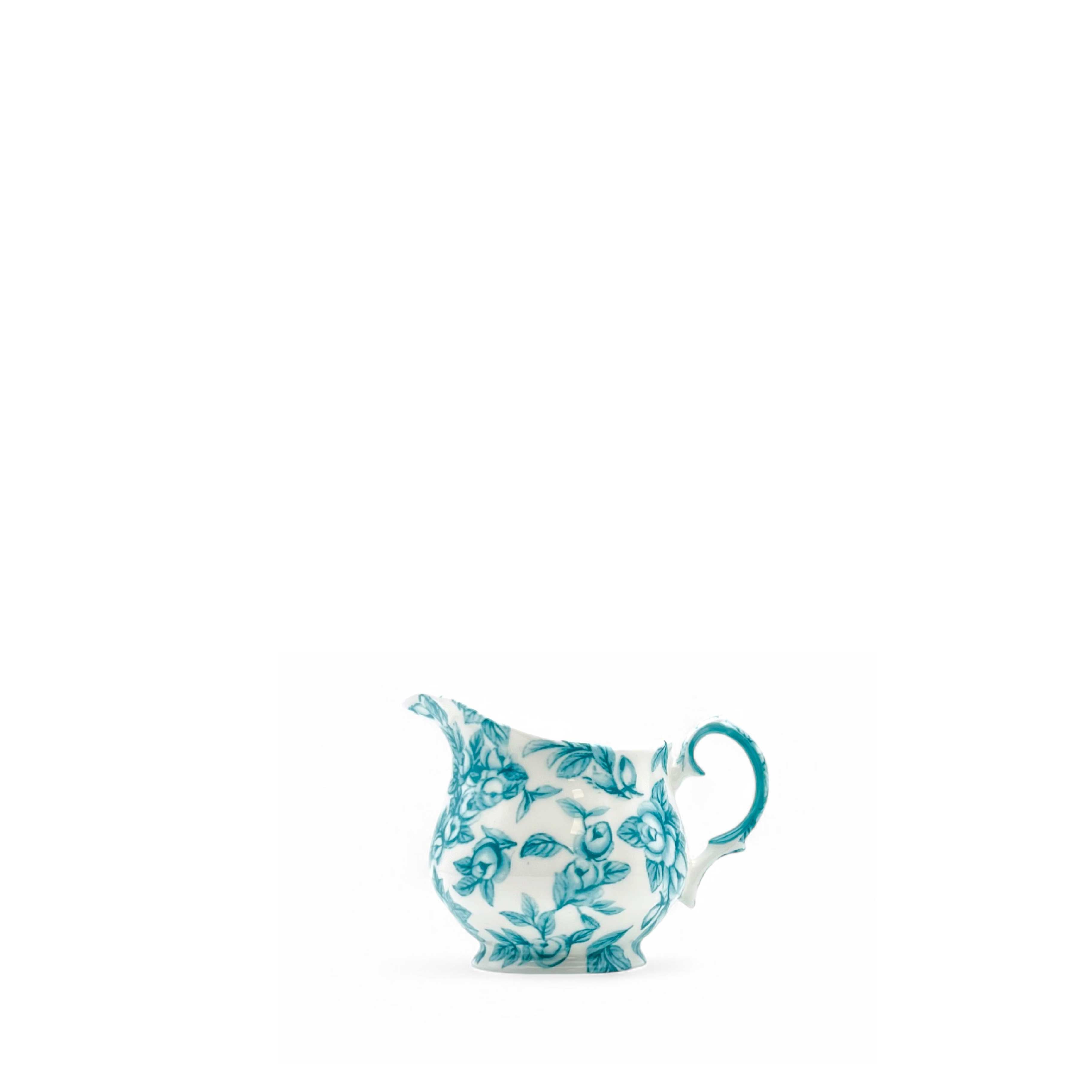 Duchess China 1888 - Gladstone Cockpit Green Everyday Small Cream Jug