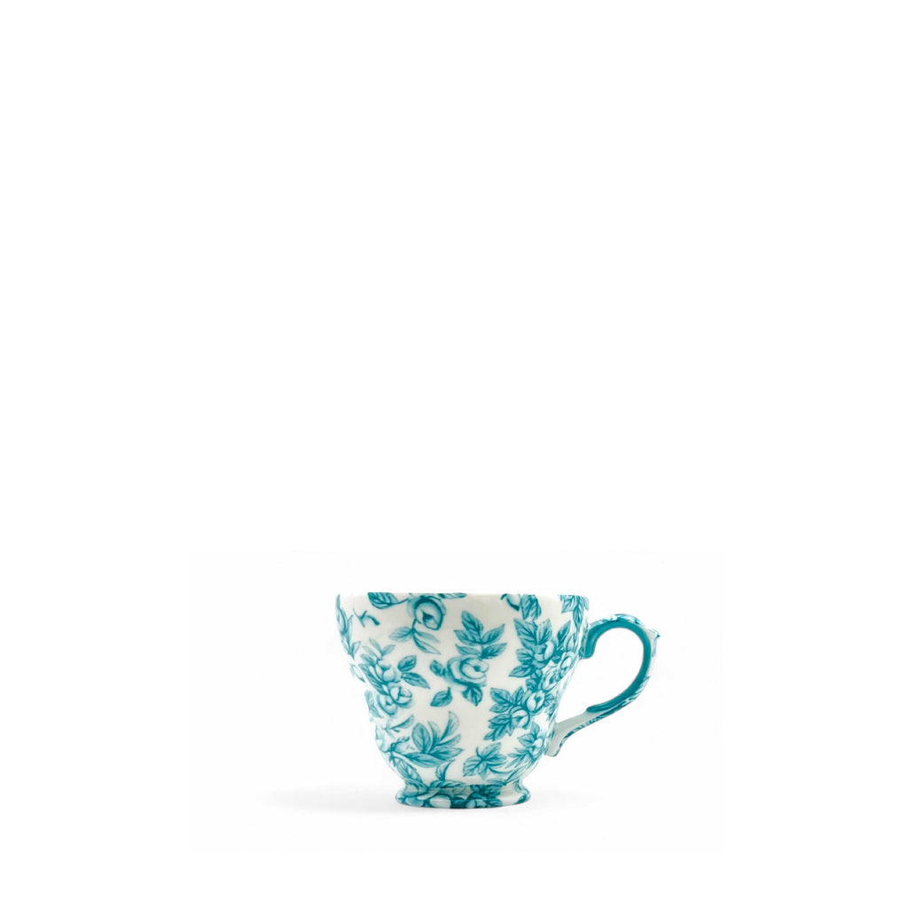 Gladstone Cockpit Green Everyday Teacup and Saucer