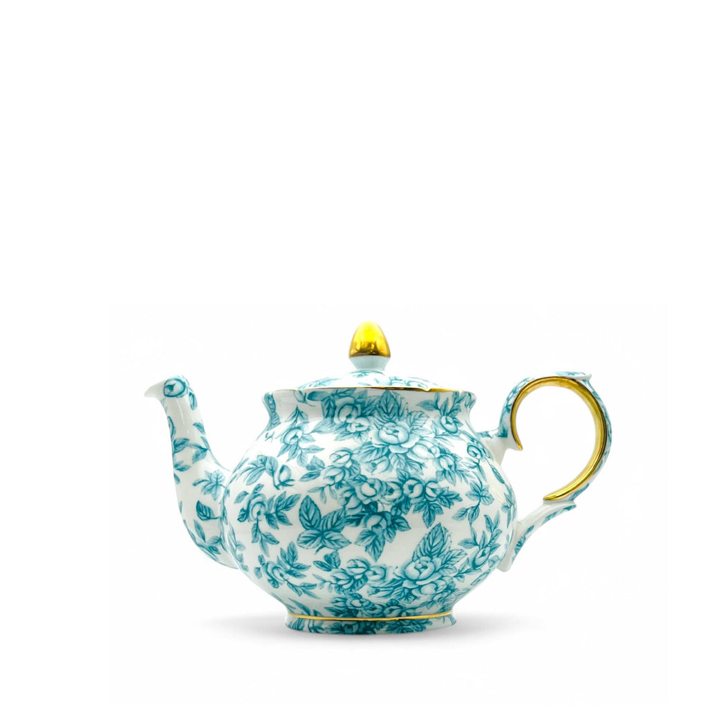 Duchess China 1888 - Gladstone Cockpit Green Luxury Teapot - 3 sizes