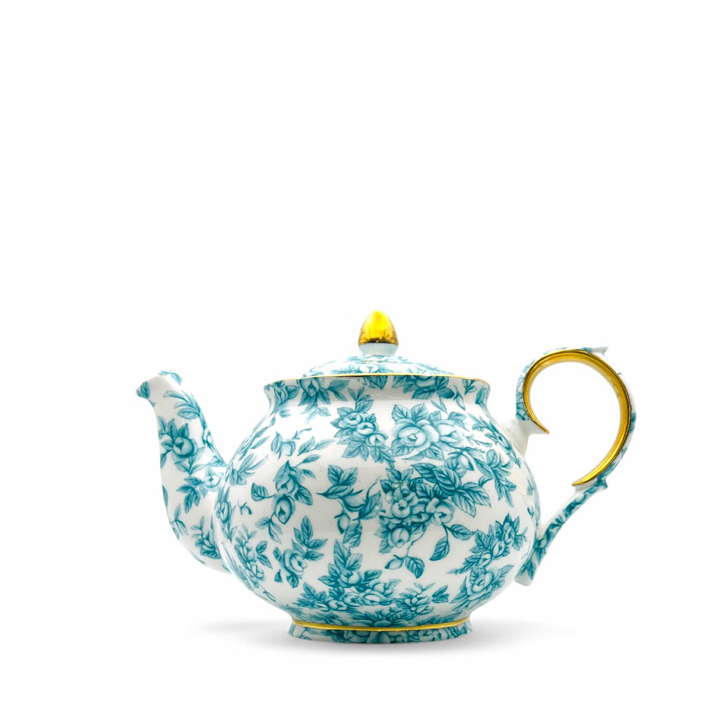 Duchess China 1888 - Gladstone Cockpit Green Luxury Teapot - 3 sizes