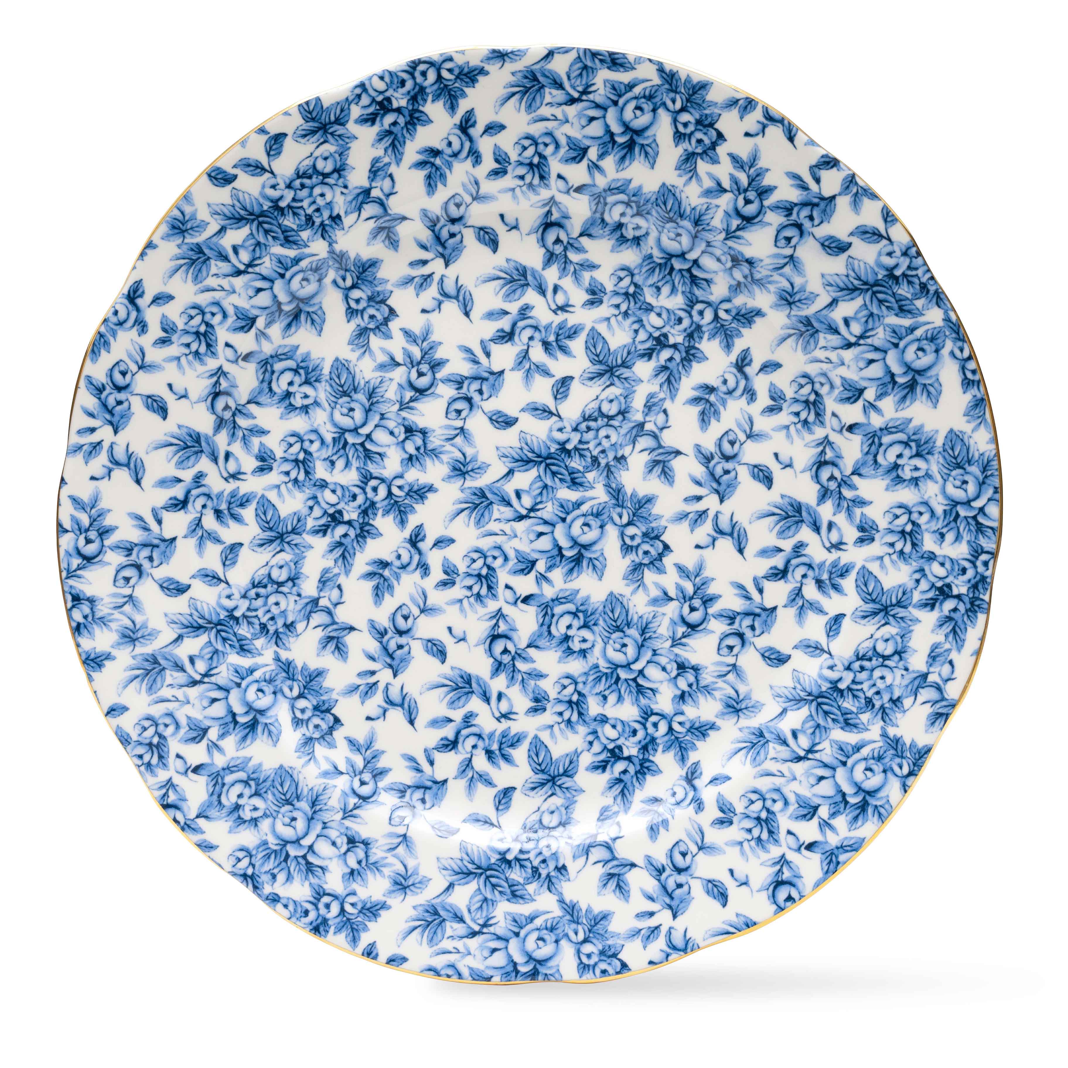 Duchess China 1888 - Gladstone Blue Luxury Amber Plate - 4 sizes