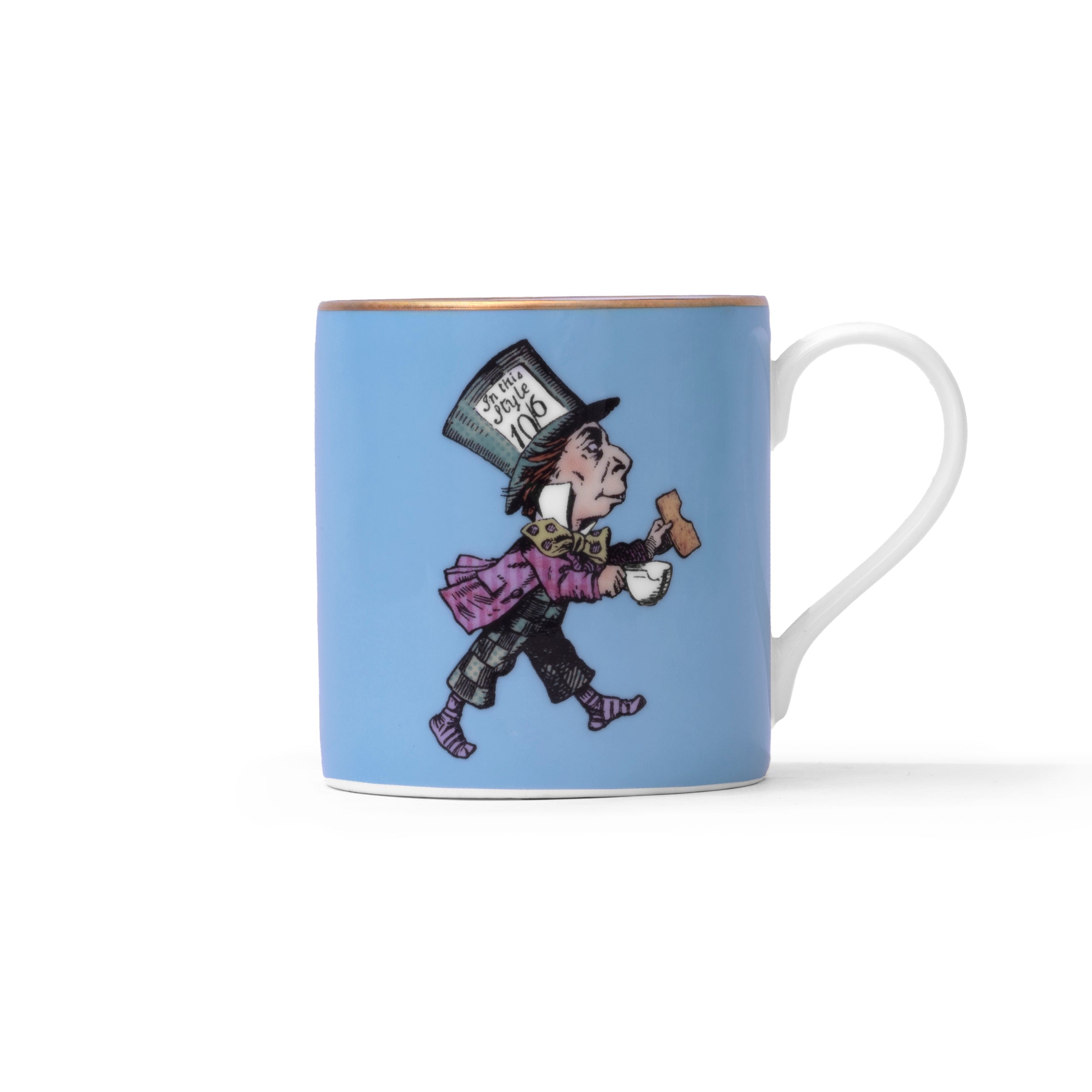 Duchess China 1888 - Wonderland Mad Hatter Mug (Blue)