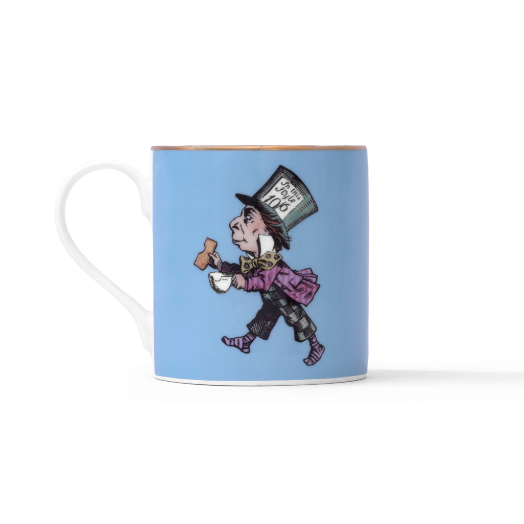 Duchess China 1888 - Wonderland Mad Hatter Mug (Blue)