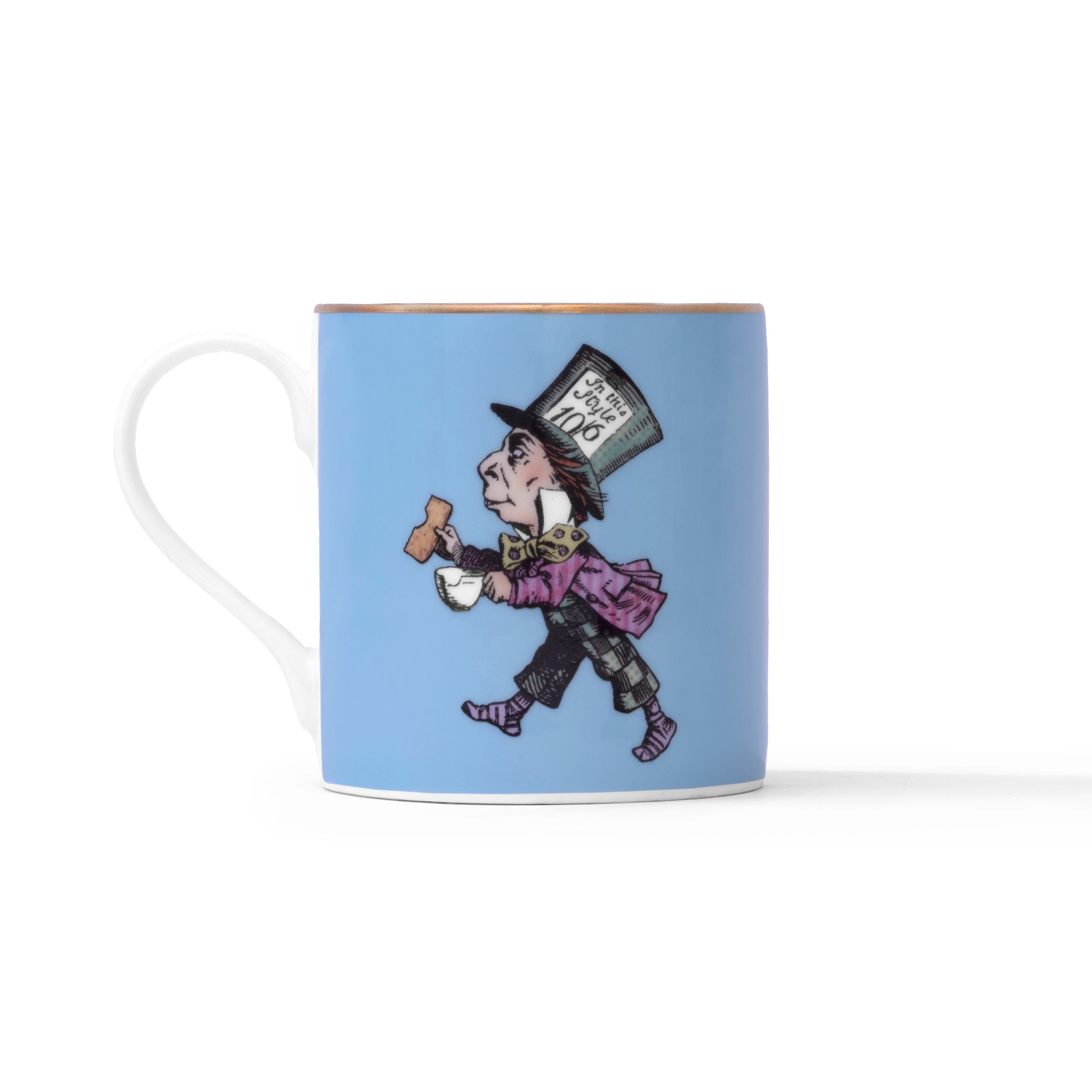 Duchess China 1888 - Wonderland Mad Hatter Mug (Blue)