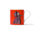 Duchess China 1888 - Wonderland Red Queen Mug (Orange)