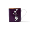 Duchess China 1888 - Wonderland White Rabbit Mug (Purple)