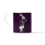 Duchess China 1888 - Wonderland White Rabbit Mug (Purple)