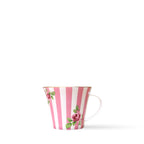 Duchess China 1888 - Regency Rose Pink Stripe Mug