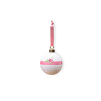 Duchess China 1888 - Regency Rose Pink Stripe Bauble