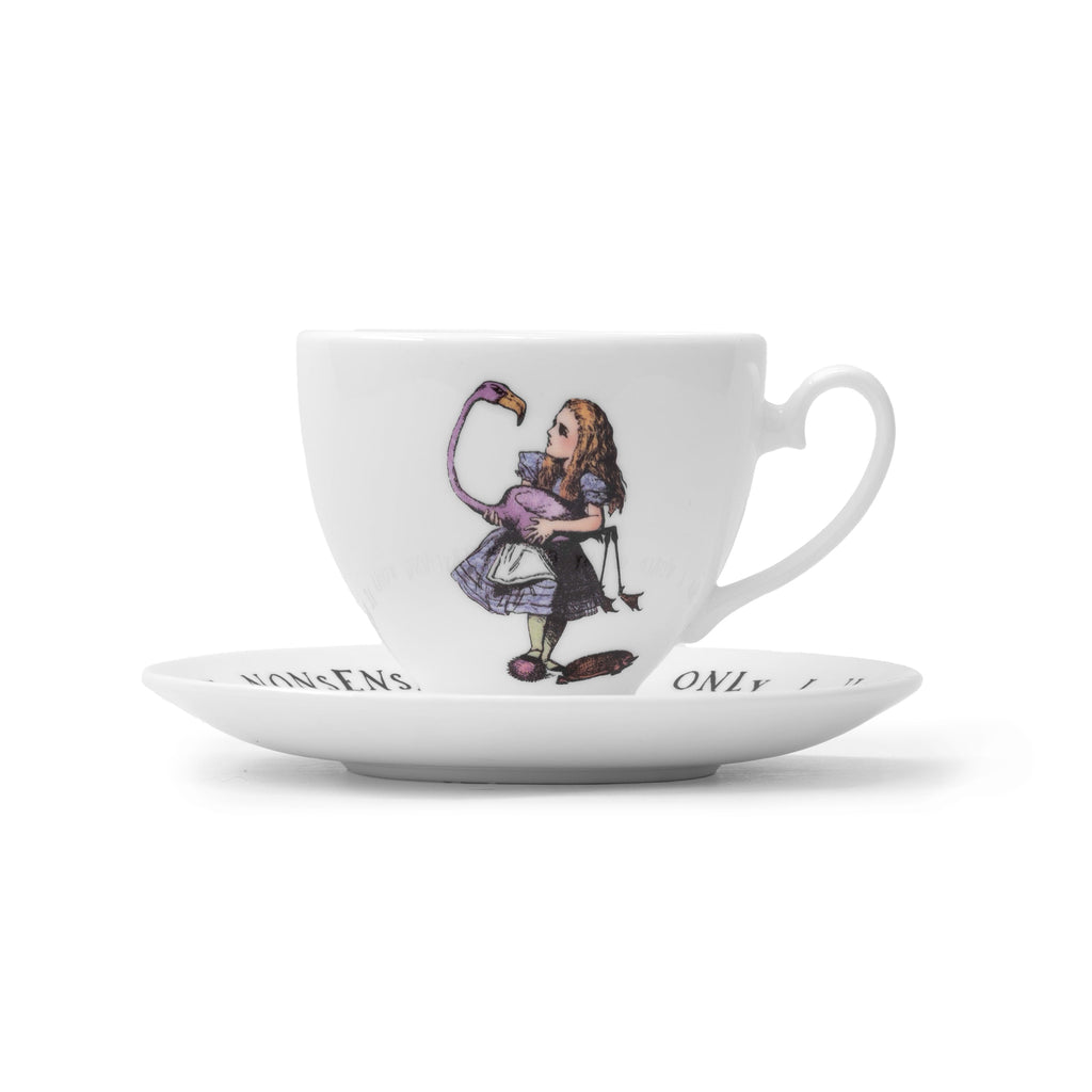 Duchess China 1888 - Wonderland Alice Teacup and Saucer