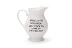 Duchess China 1888 - Wonderland Large Cream Jug