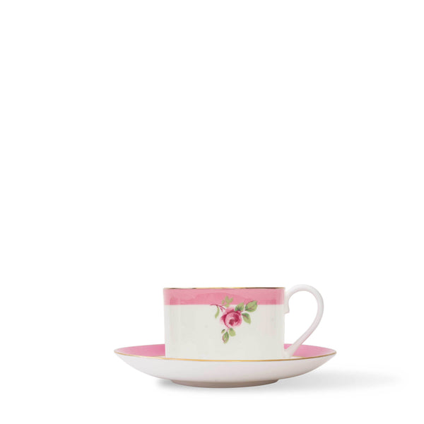 Duchess China 1888 - Regency Rose Bud                                                                                                                             Tea Cup & Saucer