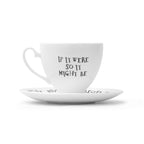 Duchess China 1888 - Wonderland Tweedles Teacup and Saucer